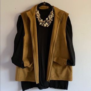 Ralph Lauren LIKE NEW Tan Vest XL